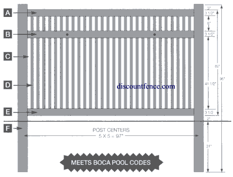 vinyl fence