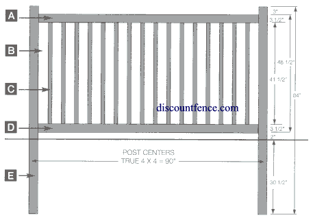 vinyl fence