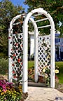 Springfield vinyl garden arbor