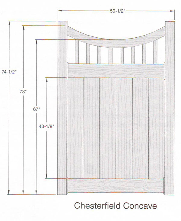 Chesterfield Vinyl Fence