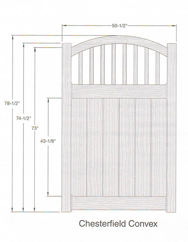 Chesterfield Vinyl Fence