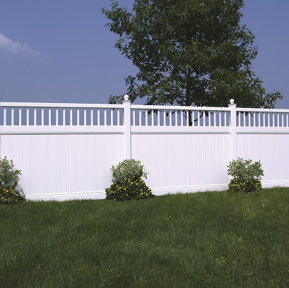 The Lexington Privacy vinyl fence offers the same tongue and groove construction with a more competitive price. 