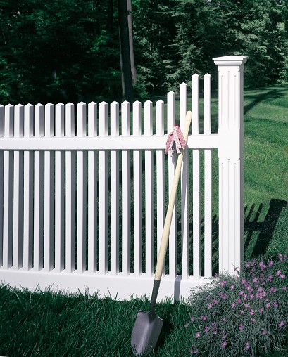 The Lexington Privacy vinyl fence offers the same tongue and groove construction with a more competitive price. 