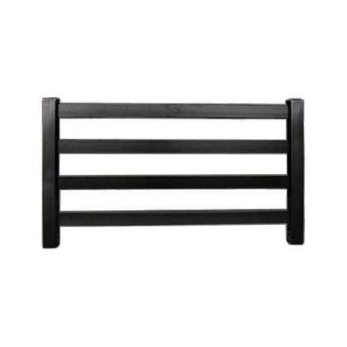 Blackline HHP Black Four Rail Horse Fence