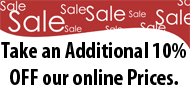 Take an additional ten percent off